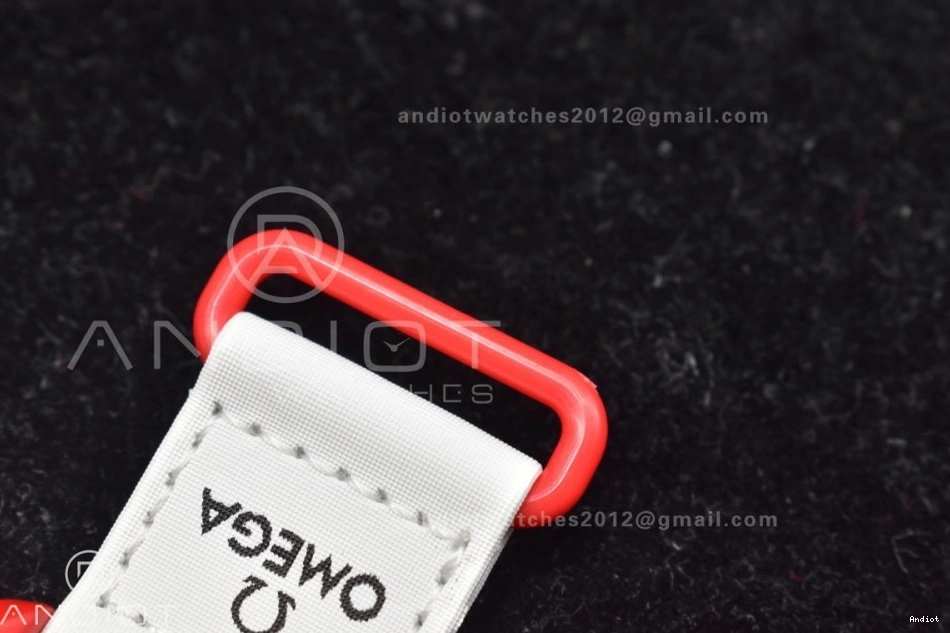 Quartz Strap x Swatch Moonwatch Mission Nylon Mars to Omega Bioceramic on 1229